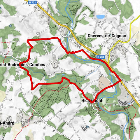 Richemont - Boussac - L'Epine - Église Saint-André