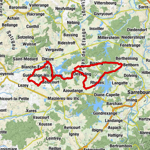 Dieuze - Église Saint-Pierre-aux-Liens - Chapelle Sainte-Anne - Église Saint-Adelphe