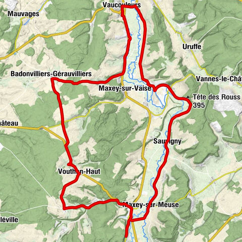 Vaucouleurs - Église Saint-Laurent - Chapelle Notre-Dame-des-Sept-Douleurs - Église Saint-Rémy