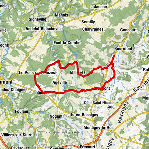 Bourg-Sainte-Marie - Église Saint-Remy - Église Notre-Dame-de-la-Nativité - Église Saint-Martin