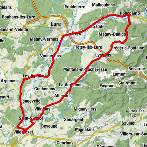 Les Aynans - Église Saint-Christophe - Église Saint-Servais - Villersexel