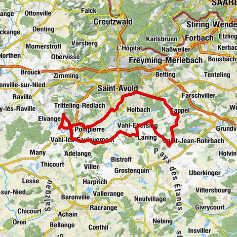 Créhange - Église Saint-Étienne - Église Saint-Gengoulf - Église Saint-Joseph