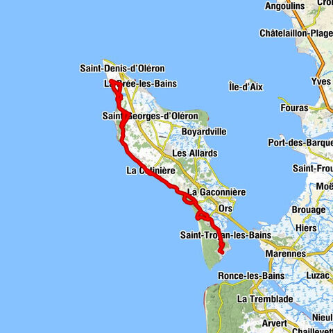 Le Grand-Village-Plage - La Giraudière - Petit-Village - Chapelle Saint-Jean-Baptiste