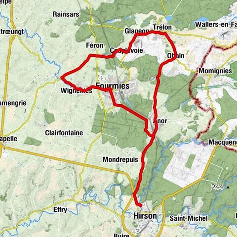 Anor - Église Saint-Géry - Église Saint-Martin - Fourmies