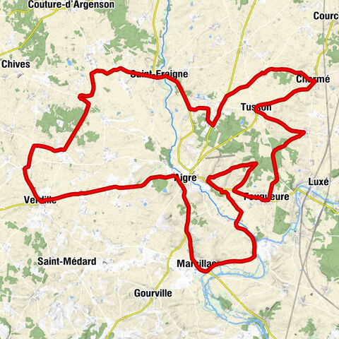 Saint-Fraigne - Église Saint-Cybard - Église Saint-Étienne