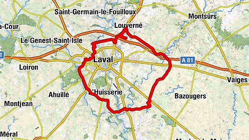 Laval - Église Saint-Pierre - Église Saint-Martin - Saint-Berthevin