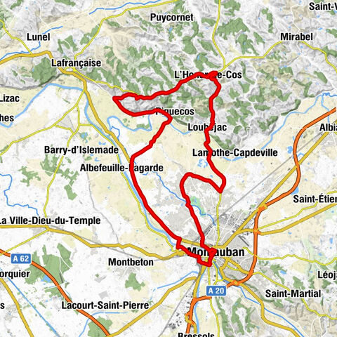 Montauban - Église Saint-Hilaire - Église Saint-Félix - Église Sainte-Madeleine