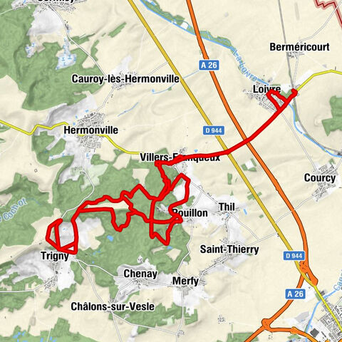 Loivre - La Gare de Loivre - Église Saint-Rémi