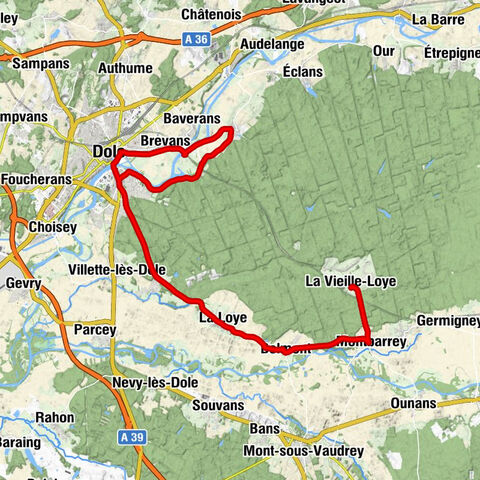 La Vieille-Loye - Église de la Nativité-de-la-Sainte-Vierge - Église Saint-Nicolas - Église Saint-Jean-Baptiste