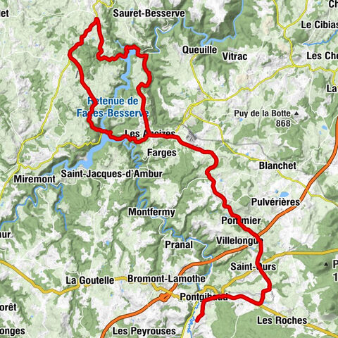 Pontgibaud - L'Ours des Roches - Église Saint-Pierre