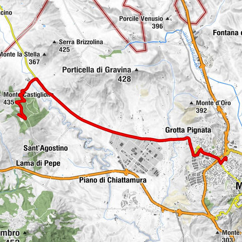 Matera Villa Longo - Grotta Pignata - Chiesa Santa Maria di Picciano - Matera