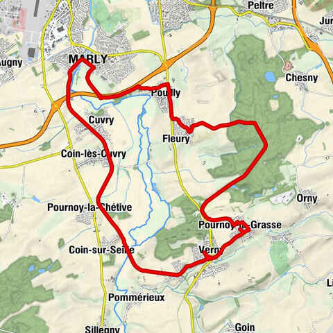 Pournoy-la-Grasse - Église Saint-Michel - Église Saint-Rémy - Église de la Nativité de la Vierge