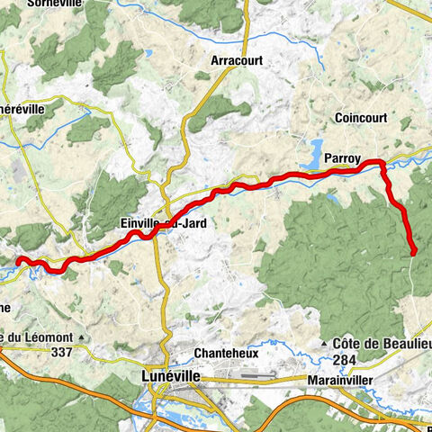 Mouacourt - Église Saint-Nicolas - Parroy