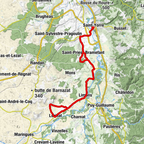 Église Sainte-Bernadette - Restaurant Les Sources - Église Saint-Hilaire - Saint-Yorre