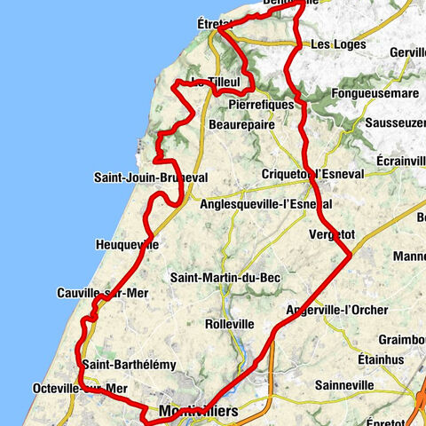 Bénouville - Église Notre-Dame de l'Assomption - Église Saint-Pierre - Église Saint-Riquier