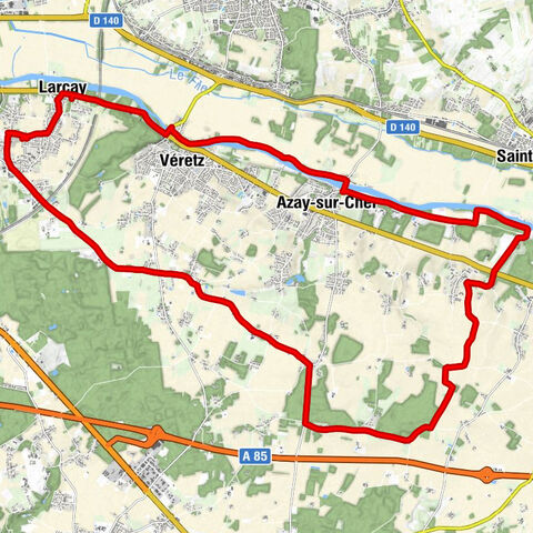 Le Puits Pabot - La Bergerie - Église Saint-Symphorien - Larçay