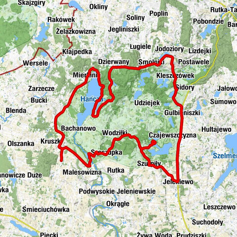 Pawłówka Mała - Kaplica cmentarna - Kościół pw. Najświętszego Serca Pana Jezusa - Góra Zamkowa