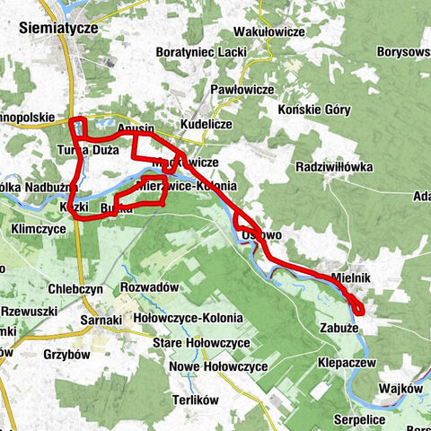 powiat łosicki - Bużka - Franopol - Cerkiew pw. Świętych Cyryla i Metodego
