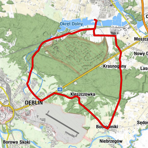 Krasnogliny - Dęblin - Ryki