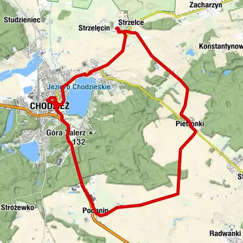 Kaplica dojazdowa - Kościół pw. św. Maksymiliana Kolbego - Kościół pw. Świętego Floriana - Sala Królestwa Świadków Jehowy