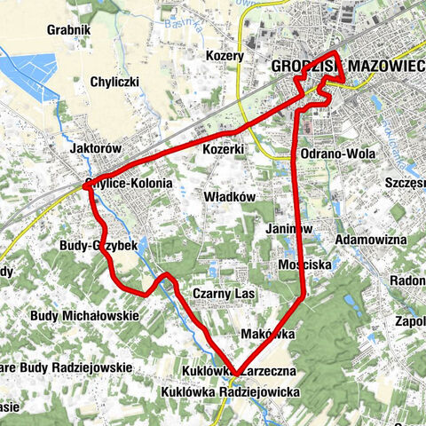 Budy Grzybek - Grodzisk Mazowiecki - Kaplica domowa - Kościół pw. Świętego Stanisława Biskupa Męczennika