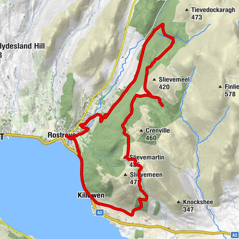 Saint Bronach Church of Ireland - Rostrevor - Wok Way - Slievemartin