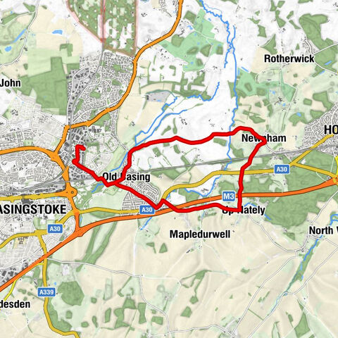 Old Basing and Lychpit - Old Basing Methodist Chapel - St Mary's - Basingstoke