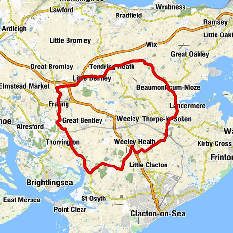 Thorpe-le-Soken - Beaumont-cum-Moze - Stones Green