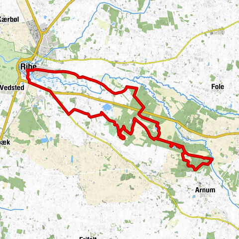 Ribe - Damhus - Lustruplund