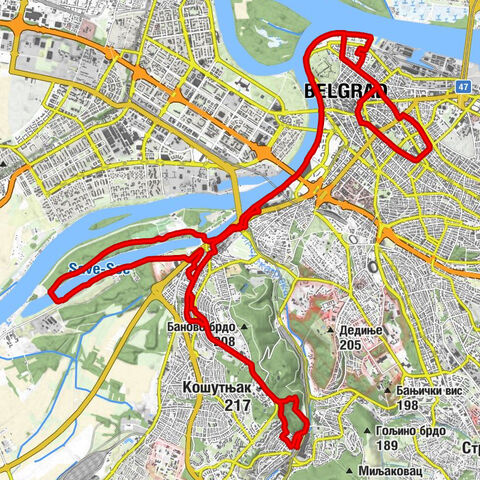 Раковица - Кошутњак - Црква Светог Ђорђа - Храм Светог Александра Невског