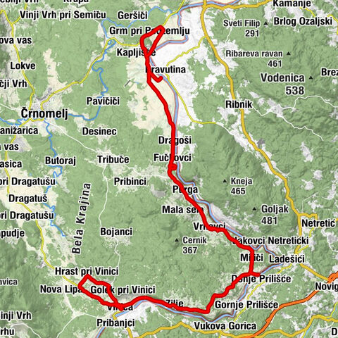 Sunriver - Župnijska cerkev sv. Nikolaja - Cerkev sv. Martina - Hrast pri Vinici