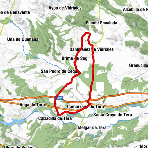 Camarzana de Tera - San Juanico el Nuevo - Brime de Sog - Calzada de Tera