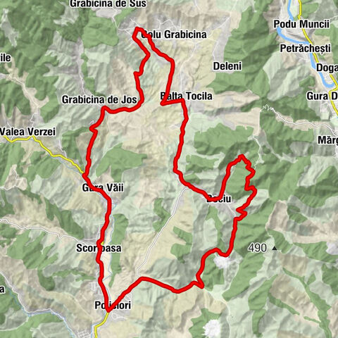 Policiori - Scorțoasa - Biserica - Gura Văii