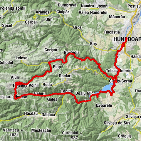 Hunedoara - Biserica Romano-Catolică (1891) - Biserica Romano-Catolică Govăjdia (1900) - Catedrala Sfinții Împărații Constantin și Elena