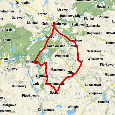 Golub-Dobrzyń - Kaplica pw. Najświętszego Serca Jezusowego - Kościół pw. Wniebowzięcia Najświętszej Maryi Panny - Kościół pw. Świętej Katarzyny Aleksandryjskiej