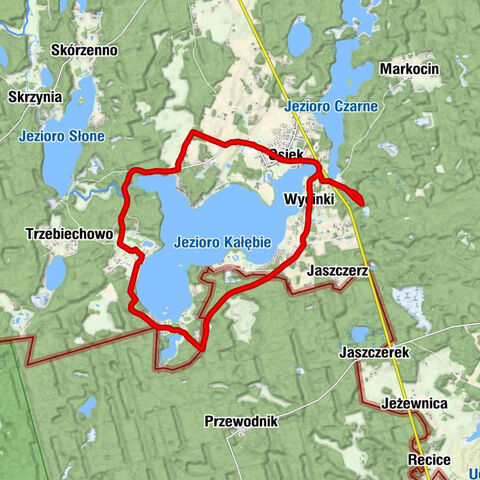 Osiek - Radogoszcz - Kościół pw. Świętego Rocha - Bar Wczasowy