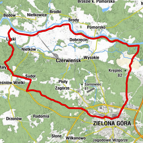 Zielona Góra Główna - Zielona Góra - Sudoł - Kościół pw. Chrystusa Dobrego Pasterza