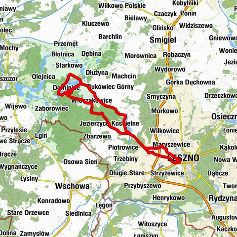 Leszno - Gołanice - Adamowo