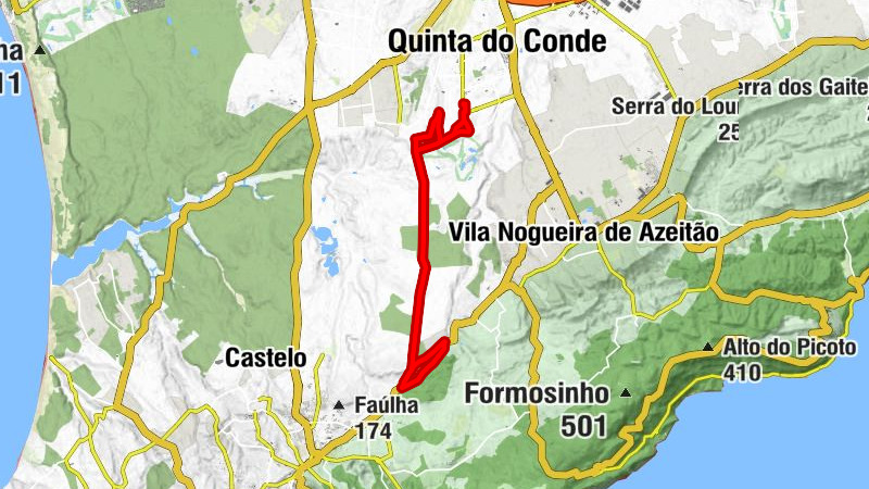Sesimbra (Castelo) - Alto das Vinhas - Charneca Grande
