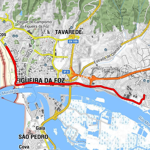 Vila Verde - Fontela - Praia de Buarcos - Figueira da Foz