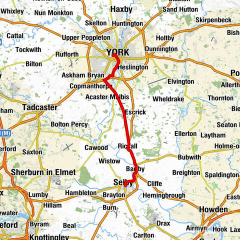 Selby - Per Bacco Restaurant - Riccall Methodist Church - The Parish of All Saints, North Street