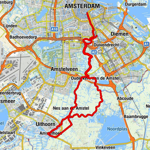 Waterlooplein - Sint Urbanus - Amstelkerk - Amsterdam