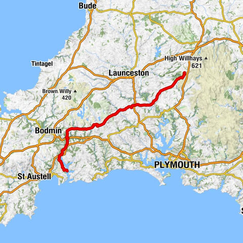 Golant - St Bartholomew - St Mary's Church - Lydford