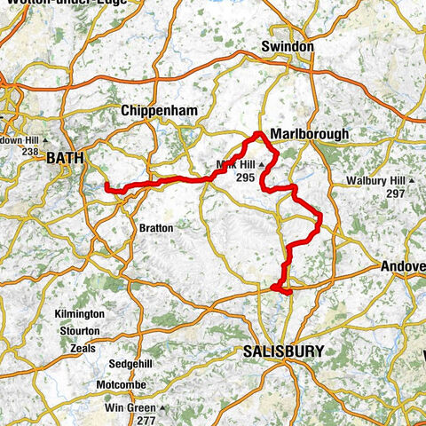 Bradford on Avon - Pewsey Hill - Amesbury Methodist Church - Tandoori Nights