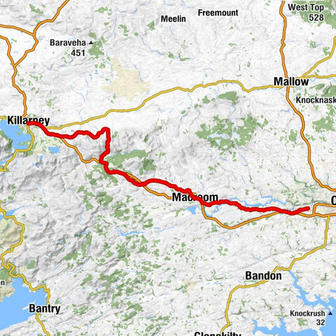 Killarney - The Mills Inn - Séipéal Ghobnait - Ballincollig