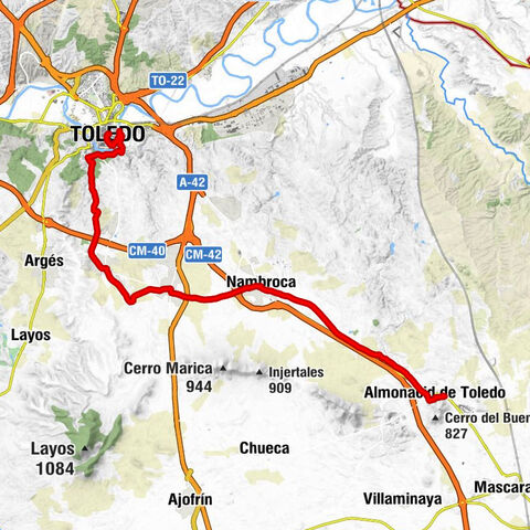 Almonacid de Toledo - Nambroca - Burguillos de Toledo - Toledo