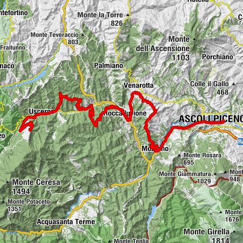 Ascoli Piceno - Chiesa di Santa Maria del Carmine - Chiesa di San Pietro - Abetito