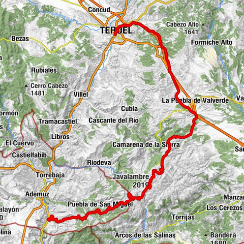 Teruel - Javalambre - Cerro Cavero - Casas Bajas