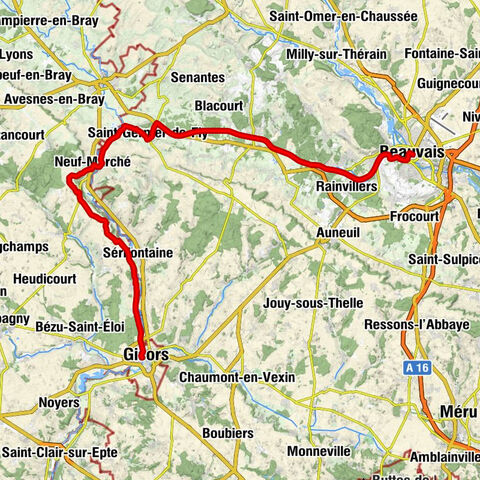 Gisors - Collégiale Saint-Pierre - Abbatiale de Saint-Germer-de-Fly - Beauvais