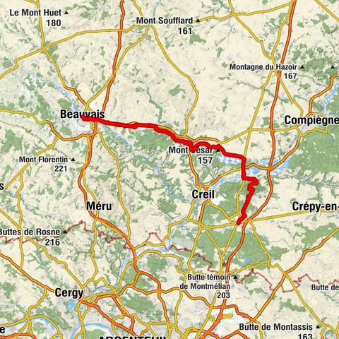 Beauvais - Église Saint-Ouen - Église Notre-Dame de la Nativité - Église Saint-Pierre